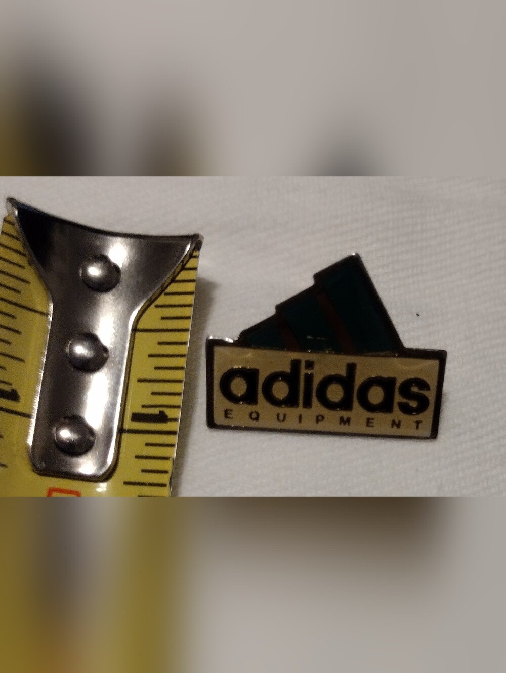 adidas Equipment Enamel Pin in Yellow and Green